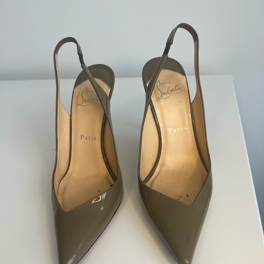 Used Christian Louboutin heels.